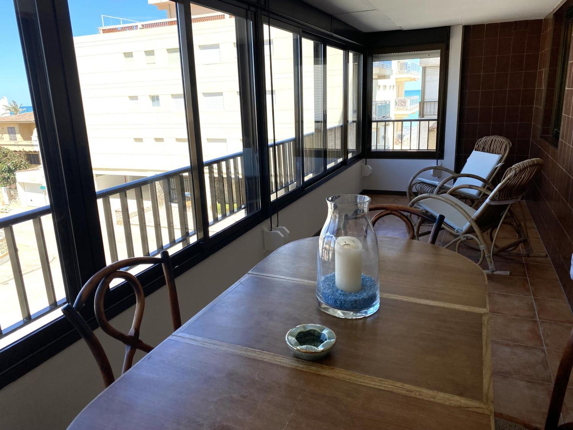 Peaceful Apartment In A Beachfront Complex Mareny Blau Exterior photo